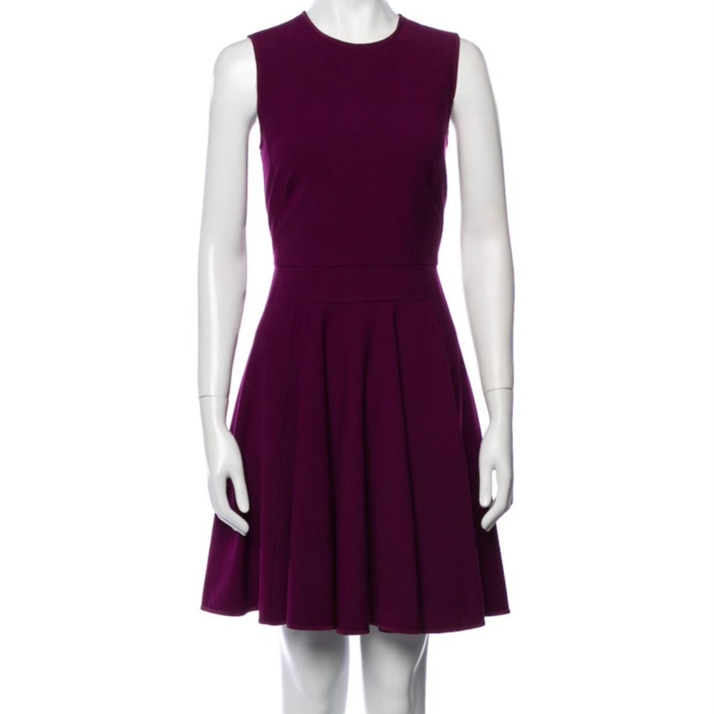 Rebecca Taylor Purple Sleeveless Dress 4
